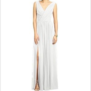 Dessy Collection Grecian White (Wedding) Gown